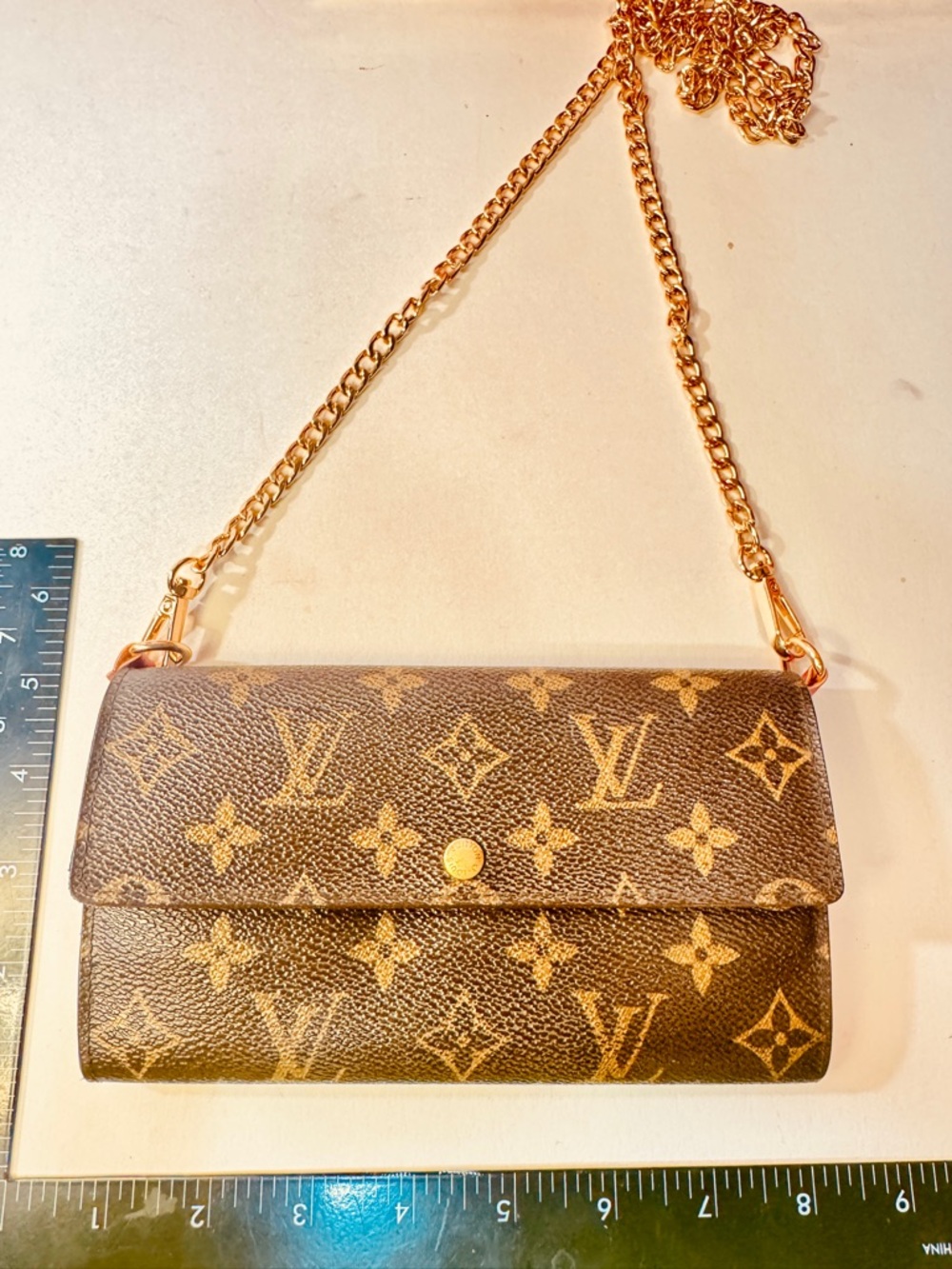Louis Vuitton Monogram Sarah long wallet - Picture 6 of 13